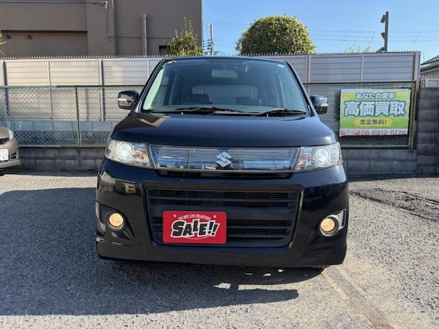 ワゴンRスティングレー リミテッド 社外メモリーナビ フルセグTV ブルーツゥース対応ナビ ドライブレコーダー ETC車載器 スマートキー Pスタート HIDヘッド オートライト オート電格ミラー ハーフレザーシート ベンチシート(2枚目)