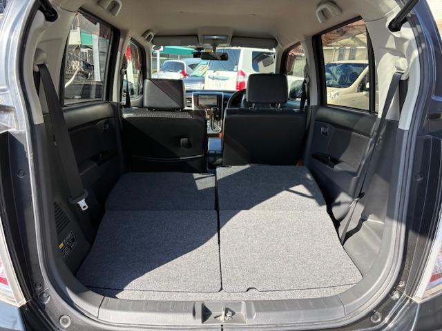 ワゴンRスティングレー リミテッド 社外メモリーナビ フルセグTV ブルーツゥース対応ナビ ドライブレコーダー ETC車載器 スマートキー Pスタート HIDヘッド オートライト オート電格ミラー ハーフレザーシート ベンチシート(8枚目)