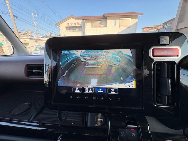 スペーシアカスタム ハイブリッドXSターボ 全方向モニター付き メモリーナビスズキコネクト 純正メモリーナビ フルセグTV 全方向カメラ ETC2.0ナビ連動 駐車監視モード付前後カメラドライブレコーダー 衝突軽減ブレーキ レーンキープアシスト(24枚目)