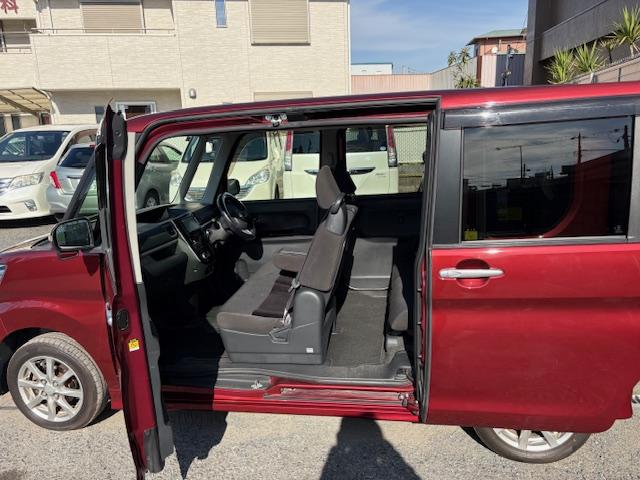タント カスタムX SA 社外メモリーナビ ワンセグTV バックカメラ ブルーツゥース対応ナビ ETC車載器 オートライト 左パワースライドドア アイドリングストップ 横滑り防止装置 衝突軽減ブレーキ オート電格ミラー(18枚目)