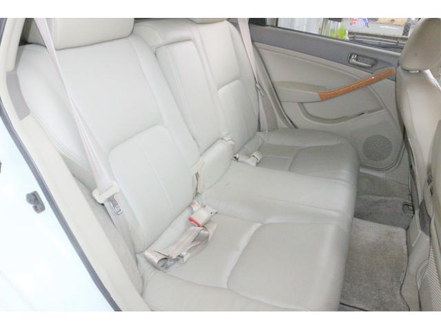 250t RX FOUR VQ25DET 2.5LV6ターボ 禁煙車 修復歴無し ベージュ本革前席電動シート/ヒーター付 BOSEサウンド 純正エアロ/17インチAW HID/丸形イエローフォグ キーレス マニュアルモード付5AT 取説/スペアキーレス(31枚目)