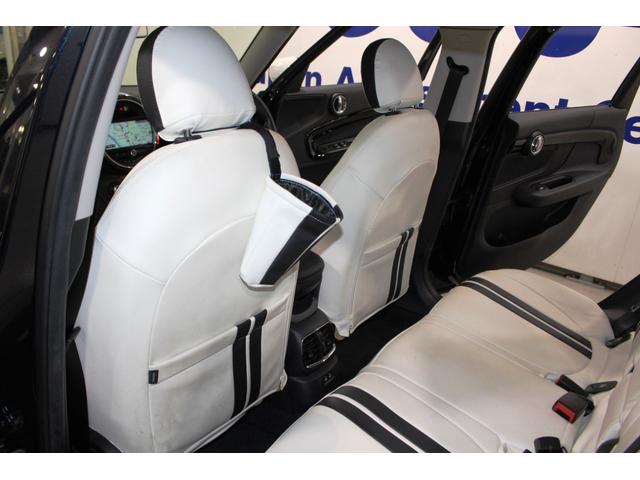 ＭＩＮＩ クーパーＳ　Ｅ　クロスオーバー　オール４★５人乗☆白ルーフ　★ルーフレール☆ユーザー買取１オナ禁煙車★ペッパーＰＫＧ（パーキングアシスト・ＰＤＣ・リアビューカメラ）★ＭＩＮＩコネクトナビ・ＳＯＳコール★シートヒーター★ＣＡＢＡＮＡ革調シートカバー☆ミラーＥＴＣ（21枚目）