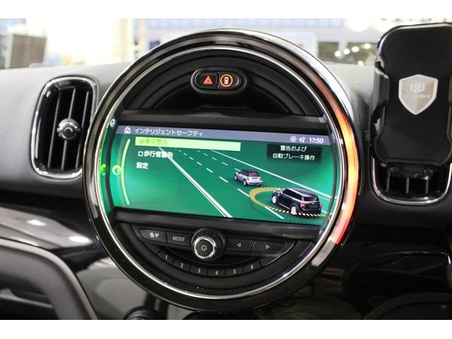 ＭＩＮＩ クーパーＳ　Ｅ　クロスオーバー　オール４★５人乗☆白ルーフ　★ルーフレール☆ユーザー買取１オナ禁煙車★ペッパーＰＫＧ（パーキングアシスト・ＰＤＣ・リアビューカメラ）★ＭＩＮＩコネクトナビ・ＳＯＳコール★シートヒーター★ＣＡＢＡＮＡ革調シートカバー☆ミラーＥＴＣ（30枚目）