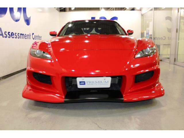 ＲＸ－８ トゥルーレッドスタイルＶｅｉｌｓｉｄｅフロントエアロ★専用色　☆禁煙車☆ＡＤＶＡＮＲａｃｉｎｇＲＳＩＩＩ１８ＡＷ＆ＢＬＩＴＺフルタップ車高調★Ｄｅｆｉ３連メーター★カロッツェリアメモリナビ／フルセグＴＶ／ＤＶＤ／ＢＴ前後ドラレコ／ＥＴＣ★カード型アドバンストキー（2枚目）
