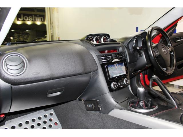 ＲＸ－８ トゥルーレッドスタイルＶｅｉｌｓｉｄｅフロントエアロ★専用色　☆禁煙車☆ＡＤＶＡＮＲａｃｉｎｇＲＳＩＩＩ１８ＡＷ＆ＢＬＩＴＺフルタップ車高調★Ｄｅｆｉ３連メーター★カロッツェリアメモリナビ／フルセグＴＶ／ＤＶＤ／ＢＴ前後ドラレコ／ＥＴＣ★カード型アドバンストキー（19枚目）