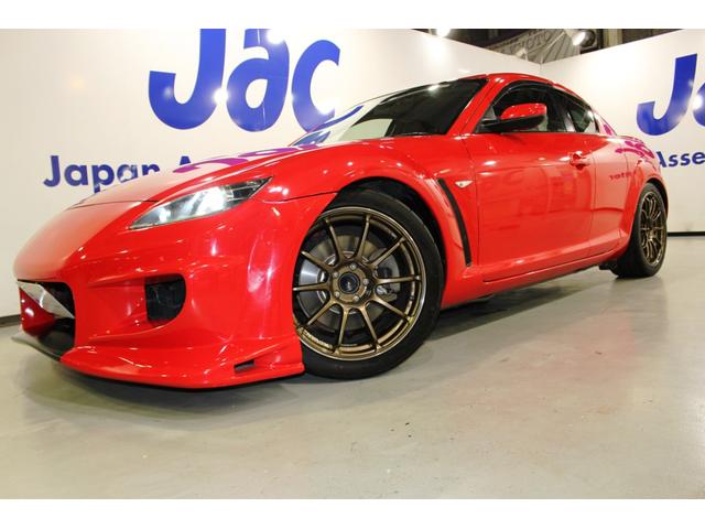 ＲＸ－８ トゥルーレッドスタイルＶｅｉｌｓｉｄｅフロントエアロ★専用色　☆禁煙車☆ＡＤＶＡＮＲａｃｉｎｇＲＳＩＩＩ１８ＡＷ＆ＢＬＩＴＺフルタップ車高調★Ｄｅｆｉ３連メーター★カロッツェリアメモリナビ／フルセグＴＶ／ＤＶＤ／ＢＴ前後ドラレコ／ＥＴＣ★カード型アドバンストキー（45枚目）