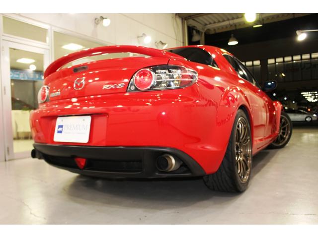 ＲＸ－８ トゥルーレッドスタイルＶｅｉｌｓｉｄｅフロントエアロ★専用色　☆禁煙車☆ＡＤＶＡＮＲａｃｉｎｇＲＳＩＩＩ１８ＡＷ＆ＢＬＩＴＺフルタップ車高調★Ｄｅｆｉ３連メーター★カロッツェリアメモリナビ／フルセグＴＶ／ＤＶＤ／ＢＴ前後ドラレコ／ＥＴＣ★カード型アドバンストキー（47枚目）