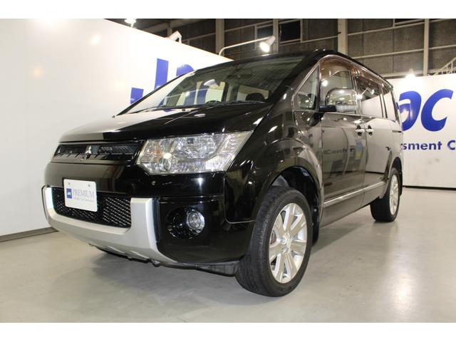 デリカＤ：５ Ｇ　プレミアム４ＷＤ☆１オナ禁煙車☆後席純９Ｗ型吊下モニター　☆クルコン☆両Ｐスラ＆Ｐバックドア☆ＨＩＤヘッド／オートライト／Ｆフォグ☆メッキドアミラー＆ハンドル☆純１８ＡＷ☆純ナビＲｏｃｋｆｏｒｄＦｏｓｇａｔｅプレミアムサウンド／マルチアラウンドモニターＥＴＣ（3枚目）