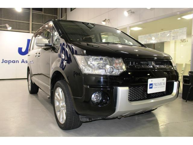デリカＤ：５ Ｇ　プレミアム４ＷＤ☆１オナ禁煙車☆後席純９Ｗ型吊下モニター　☆クルコン☆両Ｐスラ＆Ｐバックドア☆ＨＩＤヘッド／オートライト／Ｆフォグ☆メッキドアミラー＆ハンドル☆純１８ＡＷ☆純ナビＲｏｃｋｆｏｒｄＦｏｓｇａｔｅプレミアムサウンド／マルチアラウンドモニターＥＴＣ（4枚目）
