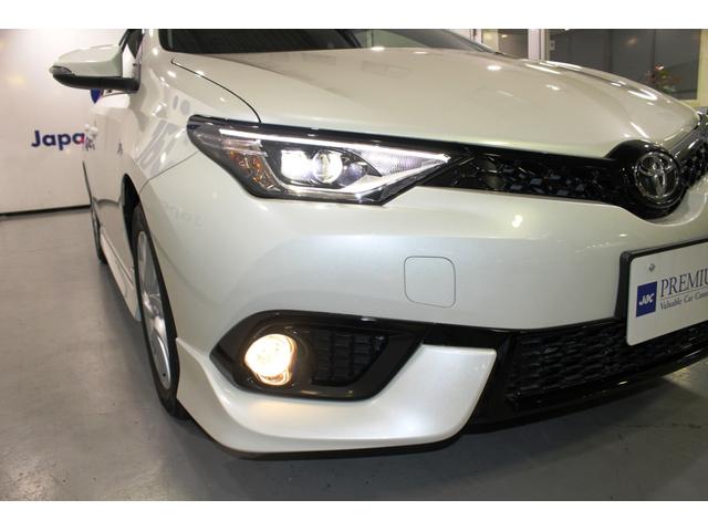 オーリス ＲＳ☆純正エアロ＆Ｆグリル６速Ｍ／Ｔ★走行８７７９ｋｍ禁煙車　☆セーフティセンスＣ（プリクラ・ＬＤＡ・Ａハイビーム）☆ＬＥＤヘッド／オートライト／Ｆフォグ☆純１６ＡＷ☆カーボン調インパネ☆純ナビ・ＴＶ／ＳＤ／ＢＴ／Ｂモニター☆スマートキー／Ｐスタート☆ドラレコ（10枚目）