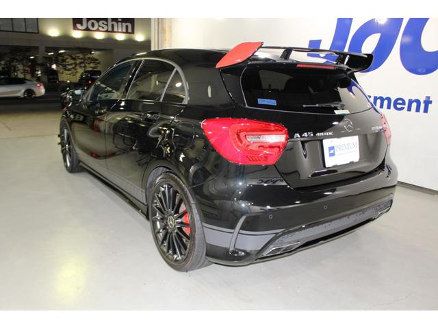 Ａクラス Ａ４５　ＡＭＧ　４マチック　エディション１★法人１オナ禁煙車　★ディーラーフルメンテ記録簿Ｈ２８／８－Ｒ６／８迄全６枚★２．０ＤＯＨＣターボ☆ＡＭＧスピードシフトＤＣＴ★外装レッド加飾＆専用ストライプデカール★マットブラック１９ＡＷ☆レーダーセーフティＰ★ＥＴＣ（7枚目）