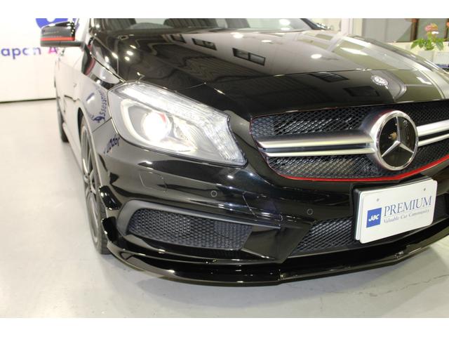 Ａクラス Ａ４５　ＡＭＧ　４マチック　エディション１★法人１オナ禁煙車　★ディーラーフルメンテ記録簿Ｈ２８／８－Ｒ６／８迄全６枚★２．０ＤＯＨＣターボ☆ＡＭＧスピードシフトＤＣＴ★外装レッド加飾＆専用ストライプデカール★マットブラック１９ＡＷ☆レーダーセーフティＰ★ＥＴＣ（11枚目）