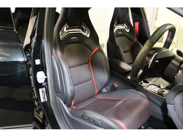 Ａクラス Ａ４５　ＡＭＧ　４マチック　エディション１★法人１オナ禁煙車　★ディーラーフルメンテ記録簿Ｈ２８／８－Ｒ６／８迄全６枚★２．０ＤＯＨＣターボ☆ＡＭＧスピードシフトＤＣＴ★外装レッド加飾＆専用ストライプデカール★マットブラック１９ＡＷ☆レーダーセーフティＰ★ＥＴＣ（16枚目）