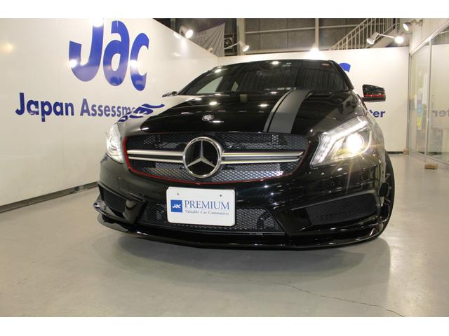 Ａクラス Ａ４５　ＡＭＧ　４マチック　エディション１★法人１オナ禁煙車　★ディーラーフルメンテ記録簿Ｈ２８／８－Ｒ６／８迄全６枚★２．０ＤＯＨＣターボ☆ＡＭＧスピードシフトＤＣＴ★外装レッド加飾＆専用ストライプデカール★マットブラック１９ＡＷ☆レーダーセーフティＰ★ＥＴＣ（45枚目）