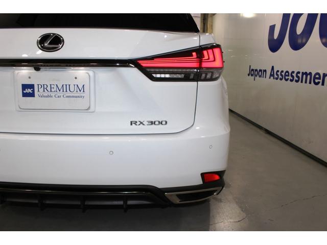 RX RX300 Fスポーツ☆ユーザー買取1オナ禁煙車☆R2後期型 MOPパノラマルーフ/ルーフレール・360°モニター☆純SDナビ/プレミアムサウンドDTV・Blu-ray・スマホ連携☆赤革スポーツシート電動ヒーター&エアシート☆セーフティシステム+BSM・HUD(12枚目)