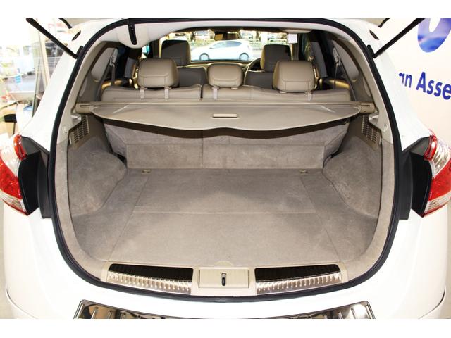 ムラーノ 350XV FOUR☆後期型☆純正フルエアロ・ガラスルーフ インパル検対マフラー・TEIN車高調(電動減衰力コントローラ付)☆パーソナルドライビングポジションメモリ・パワーバックドア・BOSEサウンド☆ベージュ革電動シートヒーター純ナビTV・B/SカメラETC(8枚目)