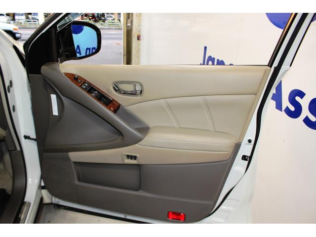 ムラーノ 350XV FOUR☆後期型☆純正フルエアロ・ガラスルーフ インパル検対マフラー・TEIN車高調(電動減衰力コントローラ付)☆パーソナルドライビングポジションメモリ・パワーバックドア・BOSEサウンド☆ベージュ革電動シートヒーター純ナビTV・B/SカメラETC(32枚目)