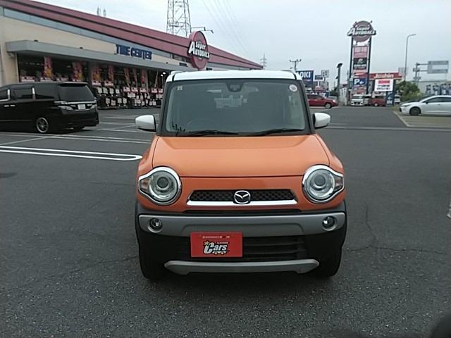 フレアクロスオーバー ＸＳ　ユーザー買取車・衝突被害軽減ブレーキ・純正ＨＩＤヘッドライト・シートヒーター（運転席）・純正アルミホイール・社外ＥＴＣ・ＣＤデッキ・アイドリングストップ・ウインカーミラー・スマートキー３個・（8枚目）
