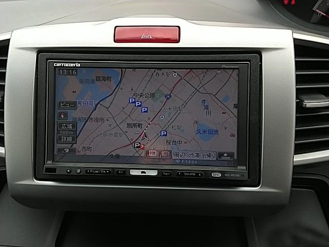 フリード G エアロ ワンオーナーユーザー買取車・片側パワースライドドア・地デジフルセグナビ・バックカメラ・ETC(10枚目)