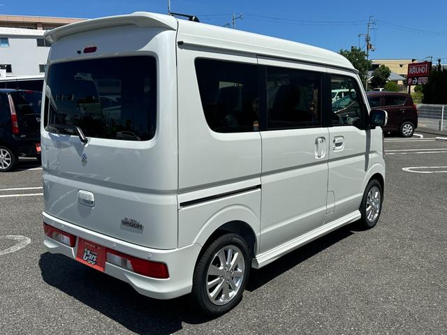 エブリイワゴン ＰＺターボスペシャル　・届出済未使用車・両側パワースライドドア・シートヒーター（運転席）・フルフラット（ベンチシート）・オートステップ（助手席側）・スペアキー２個・フロアマット／バイザー付き（5枚目）