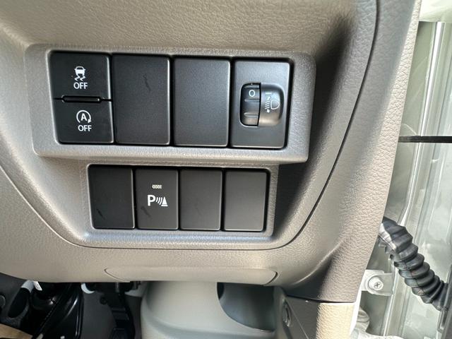 エブリイ ＰＡ　・届出済未使用車・スピーカー付きラジオ・純正フロアマット・バイザー・クリアランスソナー・アイドリングストップ・オートライト（26枚目）