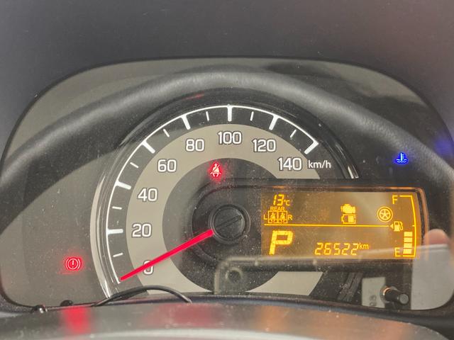 アルト L 修復歴なし バックカメラ 衝突被害軽減ブレーキ 社外ナビ(CD/DVD/Bluetooth/フルセグ) シートヒーター(運転席) サイドエアバッグ CVT ETC LEDヘッドライト オートライト(6枚目)