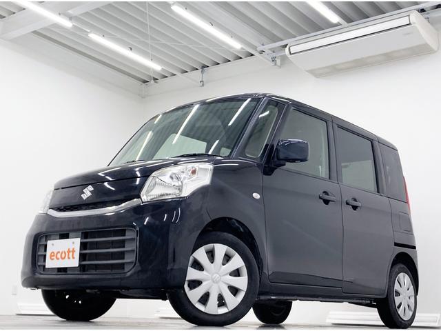 スペーシア G 修復歴なし プッシュスタート CVT ETC オートエアコン アイドリングストップ 両側スライドドア シートヒーター(運転席) 電動格納ミラー ハロゲンヘッドライト 純正ホイールキャップ(2枚目)