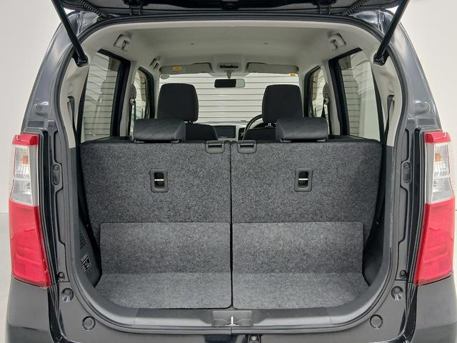 ワゴンＲ ＦＸリミテッド　修復歴なし　社外ナビ（ＣＤ／フルセグ）　プッシュスタート　ＣＶＴ　オートエアコン　ＥＴＣ　アイドリングストップ　純正アルミホイール　チルトステアリング　シートリフター　電動格納ミラー（22枚目）