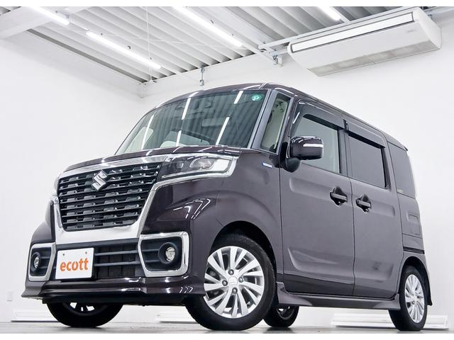 スペーシアカスタム ハイブリッドGS 修復歴なし 衝突被害軽減ブレーキ 社外ナビ(CD/Bluetooth/ワンセグ) ステアリングリモコン シートヒーター(運転席) ロールサンシェード プッシュスタート オートミラー サイドエアバッグ(2枚目)