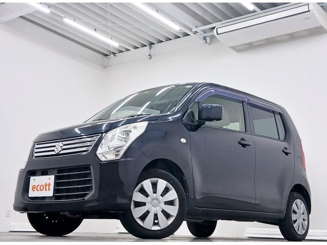 ワゴンR FX 修復歴なし オートエアコン レベライザー 電動格納ミラー Wエアバッグ ABS CVT ETC 社外ナビ(CD/ワンセグ) ハロゲンヘッドライト アイドリングストップ 純正ホイールキャップ(2枚目)