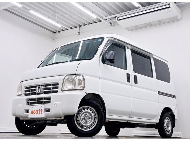 アクティバン ＳＤＸ　修復歴なし　ＡＴ（３速）　両側スライドドア　ＥＴＣ　手動ミラー　Ｗエアバッグ　マニュアルエアコン　ハロゲンヘッドライト　キーレスキー　マット　バイザー　工具　禁煙車　純正スチールホイール（2枚目）