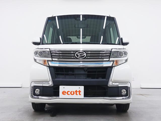 タント カスタムＸ　修復歴なし　全方位モニター　衝突被害軽減ブレーキ　純正ナビ（ＣＤ／ＤＶＤ／Ｂｌｕｅｔｏｏｔｈ／フルセグ）　ステアリングリモコン　プッシュスタート　オートミラー　サイドエアバッグ　ＣＶＴ　オートエアコン（6枚目）