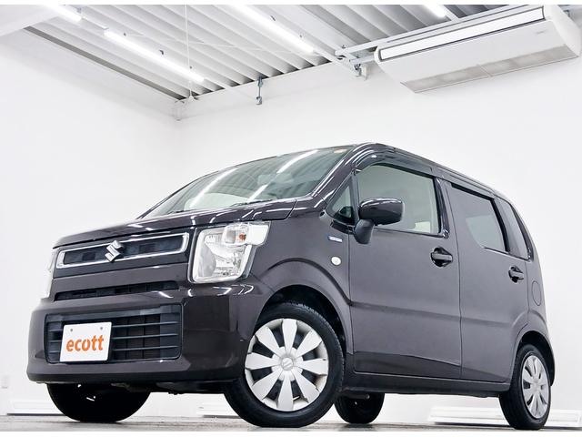 ワゴンＲ ハイブリッドＦＸ　修復歴なし　バックカメラ　社外ナビ（ＣＤ／ワンセグ）　ＣＶＴ　オートエアコン　ＥＴＣ　ハイブリッド　シートヒーター（運転席）　純正ホイールキャップ　電動格納ミラー　Ｗエアバッグ　ハロゲンヘッドライト（2枚目）