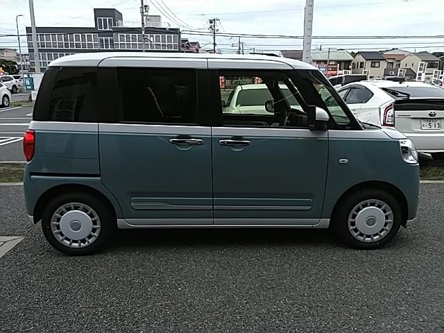 ムーヴキャンバス ストライプスＧターボ　両側電動スライド　キーレス　エアバッグ　オートマ　フル装備　衝突被害軽減システム　バックカメラ　スマートキー　オートクルーズコントロール　シートヒーター（16枚目）