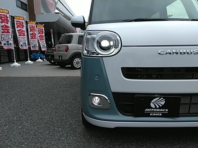 ムーヴキャンバス ストライプスＧターボ　両側電動スライド　キーレス　エアバッグ　オートマ　フル装備　衝突被害軽減システム　バックカメラ　スマートキー　オートクルーズコントロール　シートヒーター（25枚目）
