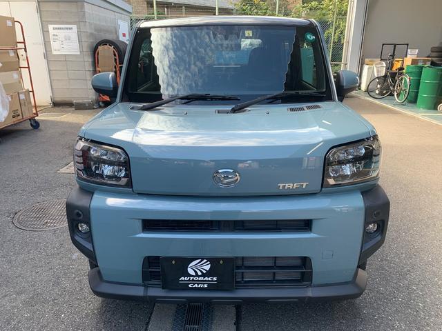 タフト Gターボ Gターボ キーレス エアバッグ オートマチック 衝突被害軽減システム バックカメラ スマートキー スカイフィールトップ シートヒーター 純正ナビアップグレードパック(オーディオレス仕様)(2枚目)