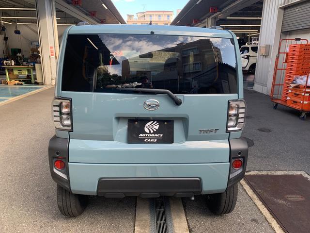 タフト Gターボ Gターボ キーレス エアバッグ オートマチック 衝突被害軽減システム バックカメラ スマートキー スカイフィールトップ シートヒーター 純正ナビアップグレードパック(オーディオレス仕様)(3枚目)