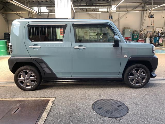 タフト Gターボ Gターボ キーレス エアバッグ オートマチック 衝突被害軽減システム バックカメラ スマートキー スカイフィールトップ シートヒーター 純正ナビアップグレードパック(オーディオレス仕様)(4枚目)