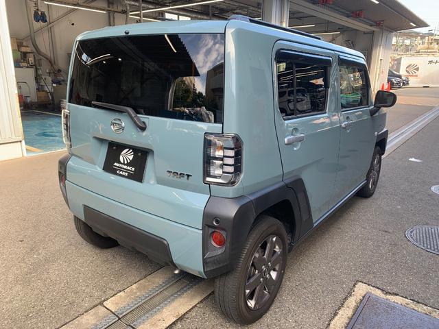 タフト Gターボ Gターボ キーレス エアバッグ オートマチック 衝突被害軽減システム バックカメラ スマートキー スカイフィールトップ シートヒーター 純正ナビアップグレードパック(オーディオレス仕様)(8枚目)