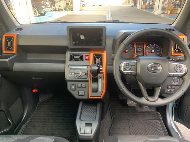 タフト Gターボ Gターボ キーレス エアバッグ オートマチック 衝突被害軽減システム バックカメラ スマートキー スカイフィールトップ シートヒーター 純正ナビアップグレードパック(オーディオレス仕様)(11枚目)