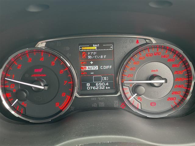 WRX STI STI ワンオーナー 革シート キーレス フルセグ ナビ&TV 18アルミホイール エアバッグ 電動シート フル装備 安全装備 助手席エアバッグ サイドエアバッグ 衝突被害軽減システム ETC バックカメラ(48枚目)