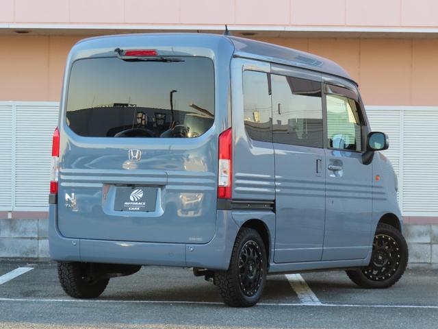 N-VAN+スタイル ファン・ターボ ホンダセンシング 大画面フルセグナビ バックカメラ ETC プッシュスタート&スマートキー ベットキット(専用マット付)リヤハッチ防虫ネット アダプティブクルーズ 14インチアルミ A/Tタイヤ(6枚目)