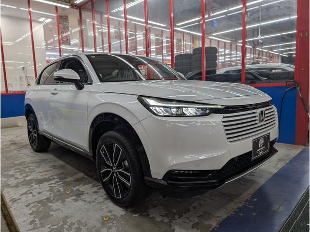 ヴェゼル e:HEV Z 登録済未使用車 マルチビューカメラ ホンダコネクトディスプレイ ETC2.0 ワイヤレス充電器 ホンダセンシング アクティブクルーズコントロール 車線維持支援システム アクティブドライビングビーム(9枚目)