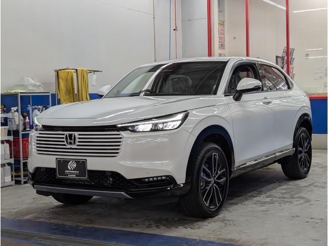 ヴェゼル e:HEV Z 登録済未使用車 マルチビューカメラ ホンダコネクトディスプレイ ETC2.0 ワイヤレス充電器 ホンダセンシング アクティブクルーズコントロール 車線維持支援システム アクティブドライビングビーム(16枚目)