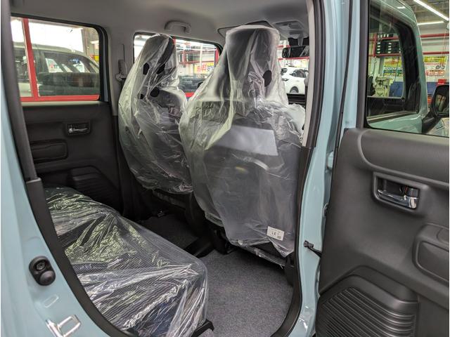 ハスラー ハイブリッドX 届出済未使用車 スズキセーフティサポート LEDヘッドライト アクティブクルーズコントロール リアコーナーセンサー スマートキー 電動格納ドアミラー 15インチアルミ オートライト 前席シートヒーター(34枚目)