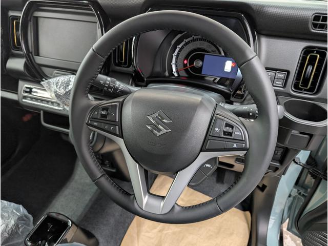 ハスラー ハイブリッドX 届出済未使用車 スズキセーフティサポート LEDヘッドライト アクティブクルーズコントロール リアコーナーセンサー スマートキー 電動格納ドアミラー 15インチアルミ オートライト 前席シートヒーター(42枚目)