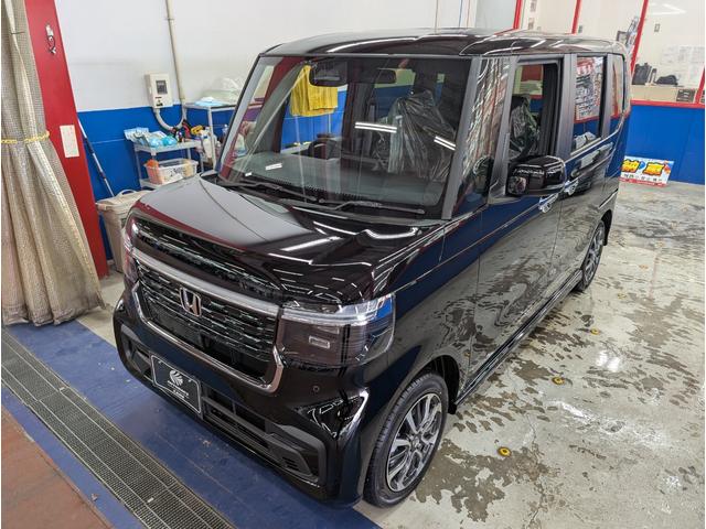 Ｎ－ＢＯＸカスタム ベースグレード　届出済未使用車　ホンダセンシング　ＬＥＤヘッドライト　バックカメラ　左側パワースライドドア　ホンダコネクトＦＯＲギャザーズ　ナビ装着用スペシャルパッケージ　前席シートヒーター　オートリトラミラー（9枚目）