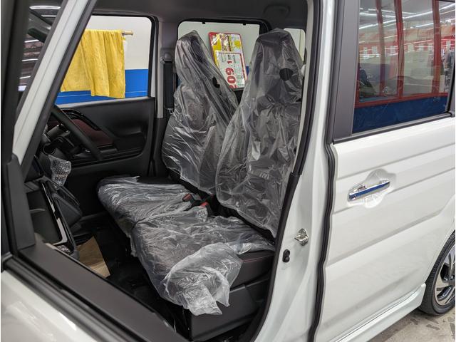 スペーシアカスタム ハイブリッドＸＳターボ　届出済未使用車　スズキセーフティサポート　アダプティブクルーズコントロール　ＬＥＤヘッドライト　コーナーセンサー　オートライト　ターボ車　パドルシフト　ヘッドアップディスプレイ　ステアリングヒーター（38枚目）
