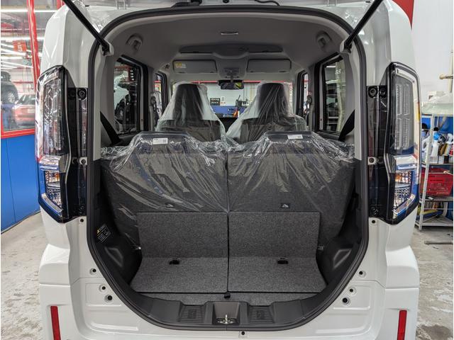 スペーシアカスタム ハイブリッドＸＳターボ　届出済未使用車　スズキセーフティサポート　アダプティブクルーズコントロール　ＬＥＤヘッドライト　コーナーセンサー　オートライト　ターボ車　パドルシフト　ヘッドアップディスプレイ　ステアリングヒーター（52枚目）