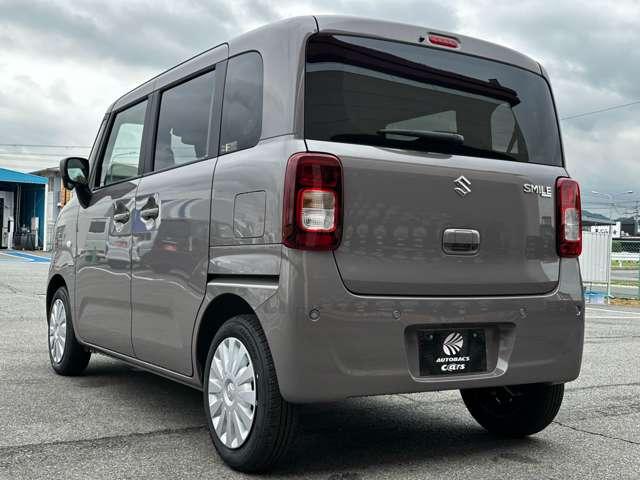 ワゴンRスマイル G 届出済未使用車 スズキセーフティサポート デュアルセンサーブレーキサポートII 電動格納式ドアミラー 全面UVカット機能付ガラス スマートキー プッシュスタート スライドドアクローザー(9枚目)
